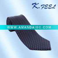 Wholesale Classic brushed dot woven necktie