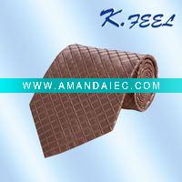 Wholesale Newest novel check men's necktie