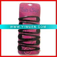 Wholesale Big size printing hair clip