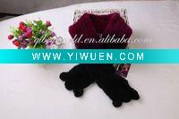Wholesale 2011 fashion real rex rabbit fur scarf gradient color Manufacturer FSC6001-8