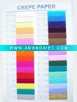 Wholesale color crepe paper