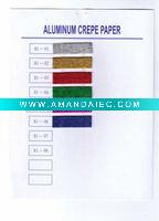 Wholesale aluminum crepe paper