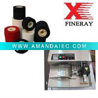 Wholesale Black J-Type Dia 40mm*40mm Hot Ink Roll for coding machine