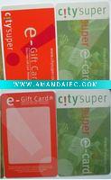 Wholesale Thermal rewritable visual gift card