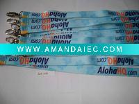 Wholesale heat sublimation printing lanyard in double sides