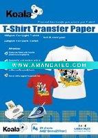 Wholesale Light T-Shirt Transfer Paper