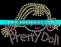 Wholesale garment hot fix motif