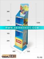 Wholesale paper display assembly promotion rack promotion shelf
