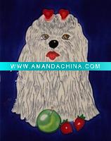 Hand painted Ceramic Tile