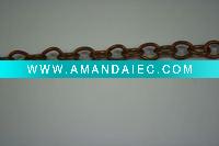 Wholesale Brass Welded Oval Chain