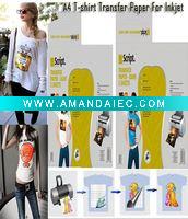 Wholesale A4 LightT-shirt HeatTransfer Paper