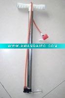 Wholesale high quality bicycle air pump with multi nozzle cp pipe