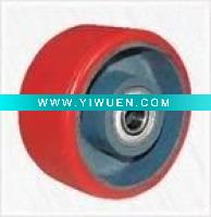Wholesale 4"Cast Flat Top Polyurethane Caster Wheel