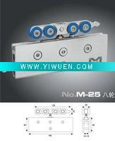 Wholesale Glass door Hardware wheel M-25