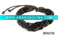 Wholesale Leather wristband, genuine leather bracelets