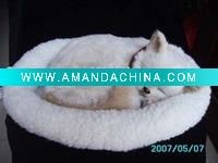 Wholesale soft animal pattern,/animal baby crafts/ fur cat craft