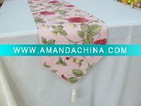Wholesale X'mas design printed table runner