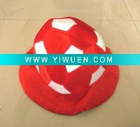 Wholesale red world cup football fans hat BSH-0107