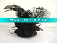 Wholesale feather hair clip/feather hat/feather headdress BSH-0131