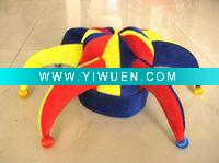 Wholesale 2011 fanny carnival party clown hat BSH-0089