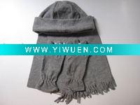 Wholesale 3pcs winter fleece sets ( scarf hat glove)
