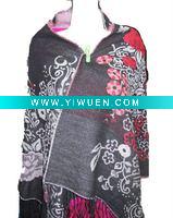 Wholesale 2011 fall beautiful jacquard shawl factory price