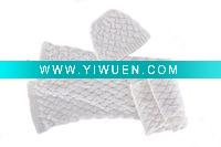 Wholesale Ladies' Long Fashionable Hand knitted scarf & hat set