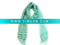 Wholesale artificial cotton knitted scarf