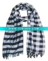 Wholesale long plaid scarf