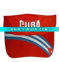 Wholesale cotton embroidered visor