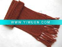Wholesale 2011 Fashion Knitting Scarf with Long Tassel(Acco-10-4241-5)