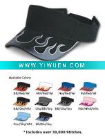 Wholesale racing flare fashion sun visor cap