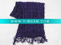 Wholesale Purple Acrylic Women Scarf