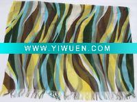 Wholesale viscose stripe scarf