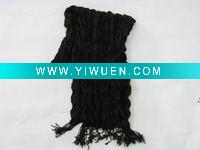 Wholesale acrylic fold scarf acco-09-3930