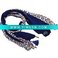 Wholesale 2011 Fashion long cotton scarf