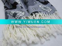 Wholesale fashion acrylic printed scarf for2011
