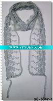 Wholesale 2011 Fahion Lady Lace Scarf(SE-3047-1)