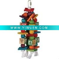 Wholesale ABC blocks bird toy