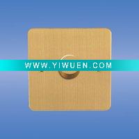 Wholesale 1 Gang 2 Way push 400w dimmer(BS standard),dimmer switch,dimmer