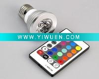 Wholesale 3W E27 LED RGB Spotlight