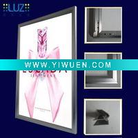 Wholesale A0,A1,A2,A3 size Aluminium LED snap frame