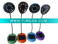 Wholesale latest 8LED solar reading lamps