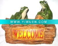 Wholesale resin solar lamp