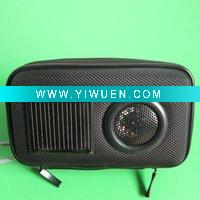 Wholesale solar mp3 case with speaker