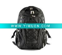Wholesale Black nylon laptop backpack