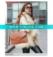 Wholesale New fashion women Ladies PU leather Shoulder bag message bag handbags designer briefcase Envelope package