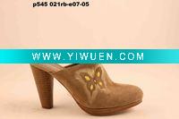 Wholesale YH attractive leather slipper