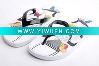 Wholesale Lovely cartoon pattern slipper for girls and women