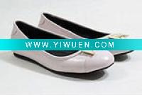 Wholesale women's flat fashion leather shoes